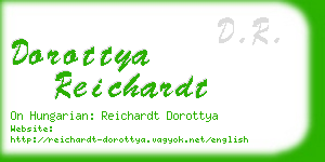 dorottya reichardt business card